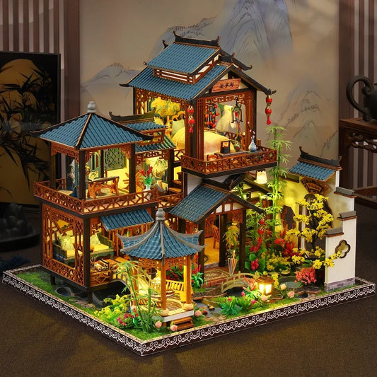 LEGO Fleuri Temple Chinois