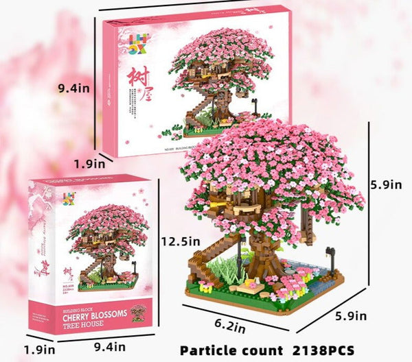Arbre Fleur Sakura Lego